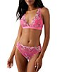 Color:Hot Pink/Multi - Image 3 - Embrace Lace® Wire Free Convertible Bra