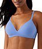 Color:Hydrangea - Image 1 - How Perfect Wire Free T-Shirt Bra