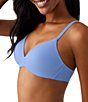 Color:Hydrangea - Image 4 - How Perfect Wire Free T-Shirt Bra
