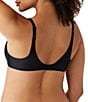 Color:Black - Image 2 - Inner Sheen Seamless Underwire Contour T-Shirt Bra