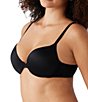 Color:Black - Image 3 - Inner Sheen Seamless Underwire Contour T-Shirt Bra