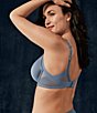Color:Windward Blue - Image 6 - Ultimate Side Smoother Seamless Underwire T-Shirt Bra