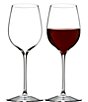 Color:No Color - Image 1 - Elegance Series Crystal Pinot Noir Wine Glass Pair