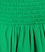 Color:Kelly Green - Image 3 - Square Neck Sleeveless Midi Tank Dress