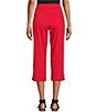 Color:Tomato Puree - Image 2 - Crop High Rise Pull-on Pants