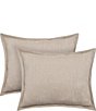 Color:Sand - Image 1 - South Seas Woven Textured Pillow Sham