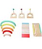 Color:Multi - Image 2 - Wonder & Wise By Asweets Good Wood Mini Golf Game Set