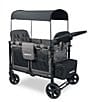Color:Charcoal Gray - Image 3 - W4 Elite 4-Seater Quad Stroller Wagon