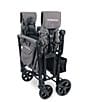 Color:Charcoal Gray - Image 4 - W4 Elite 4-Seater Quad Stroller Wagon