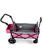Color:Pretty-N-Pink - Image 4 - X2 Push + Pull 2-Seater Stroller Wagon