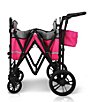 Color:Pretty-N-Pink - Image 6 - X2 Push + Pull 2-Seater Stroller Wagon