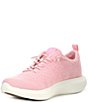 Color:Blush Meri - Image 4 - Coogee Knit Lace Up Sneakers