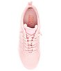 Color:Blush Meri - Image 5 - Coogee Knit Lace Up Sneakers