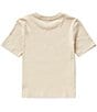 Color:Trench Coat Heather - Image 2 - Wrangler® Big Boys 8-20 Short Sleeve Buffalo Graphic T-Shirt
