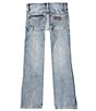 Color:Greely - Image 2 - Wrangler® Big Boys 8-20 Slim Fit Bootcut Denim Jeans