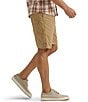 Color:Acorn - Image 2 - Wrangler® Free To Stretch™ 10 1/2#double; Inseam Carpenter Shorts