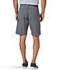 Color:Rock Grey - Image 2 - Wrangler® Free To Stretch™ 10 1/2#double; Inseam Carpenter Shorts