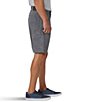 Color:Rock Grey - Image 3 - Wrangler® Free To Stretch™ 10 1/2#double; Inseam Carpenter Shorts