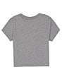 Color:Pewter - Image 2 - Wrangler® Little Girls 2T-4T Short Sleeve Stallion T-Shirt
