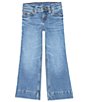 Color:Embry - Image 1 - Wrangler® Little Girls 4-6X Embry Back Patch Trouser Jeans