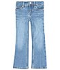 Color:Germaine - Image 1 - Wrangler® Little Girls 4-6X Germaine Western Bootcut Jeans