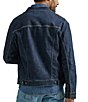 Color:Dark Wash - Image 2 - Wrangler® Long Sleeve Unlined Denim Jacket
