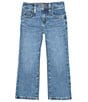 Color:Kate - Image 2 - Wrangler® Toddler Girls 2T-4T Kate Western Bootcut Jeans