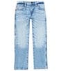 Color:Applewood - Image 1 - Wrangler®Big Boys 8-20 Retro Slim Fit Straight Leg Denim Jeans