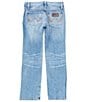 Color:Applewood - Image 2 - Wrangler®Big Boys 8-20 Retro Slim Fit Straight Leg Denim Jeans