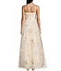 Color:Cream/Rose - Image 2 - Sleeveless Sweetheart Tulle Ball Gown