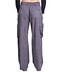 Color:Charcoal - Image 2 - High Rise Relaxed Straight Leg Cargo Pants