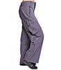 Color:Charcoal - Image 3 - High Rise Relaxed Straight Leg Cargo Pants