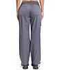 Color:Charcoal - Image 2 - Mid Rise Pull On Cargo Pants