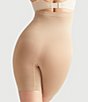 Color:Almond - Image 2 - Seamless Solutions High Waisted Thigh Shaping Shorts