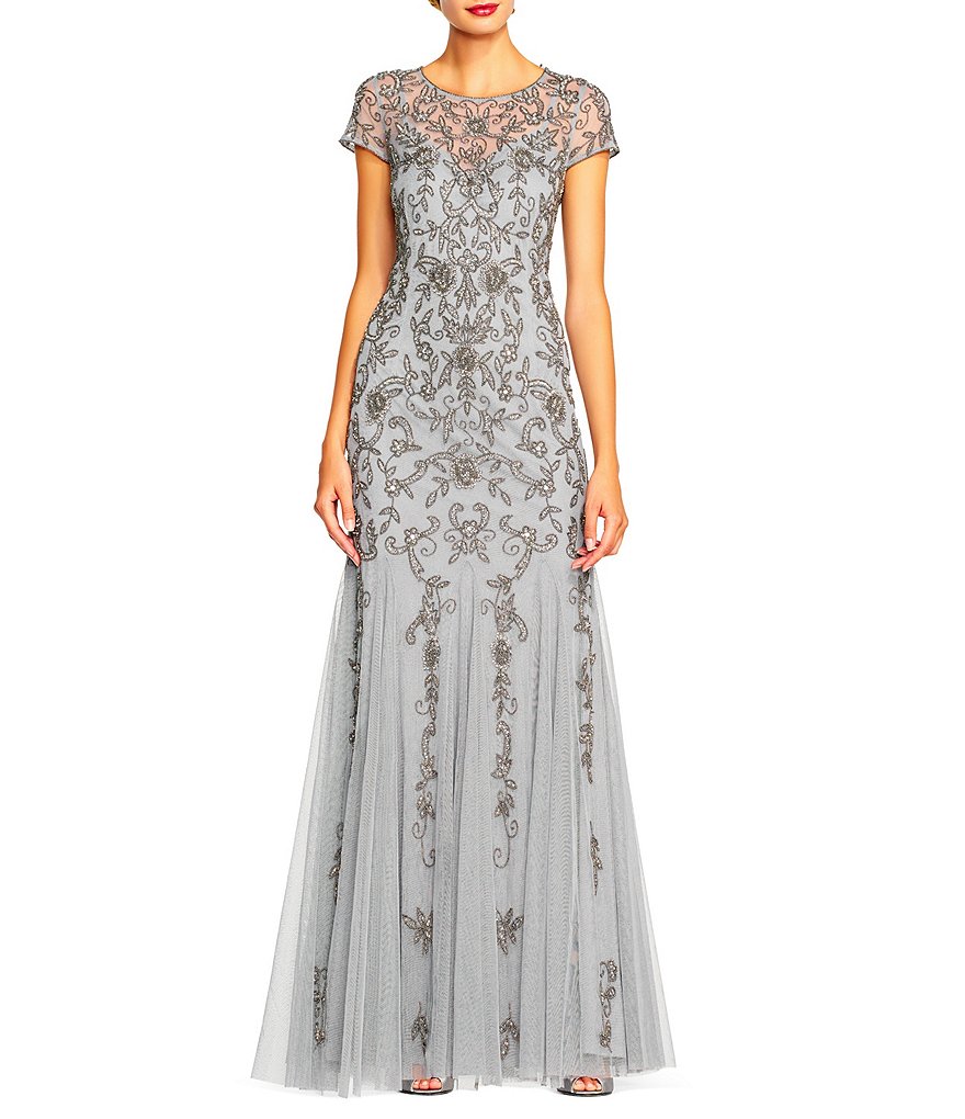 Adrianna Papell Beaded Gown