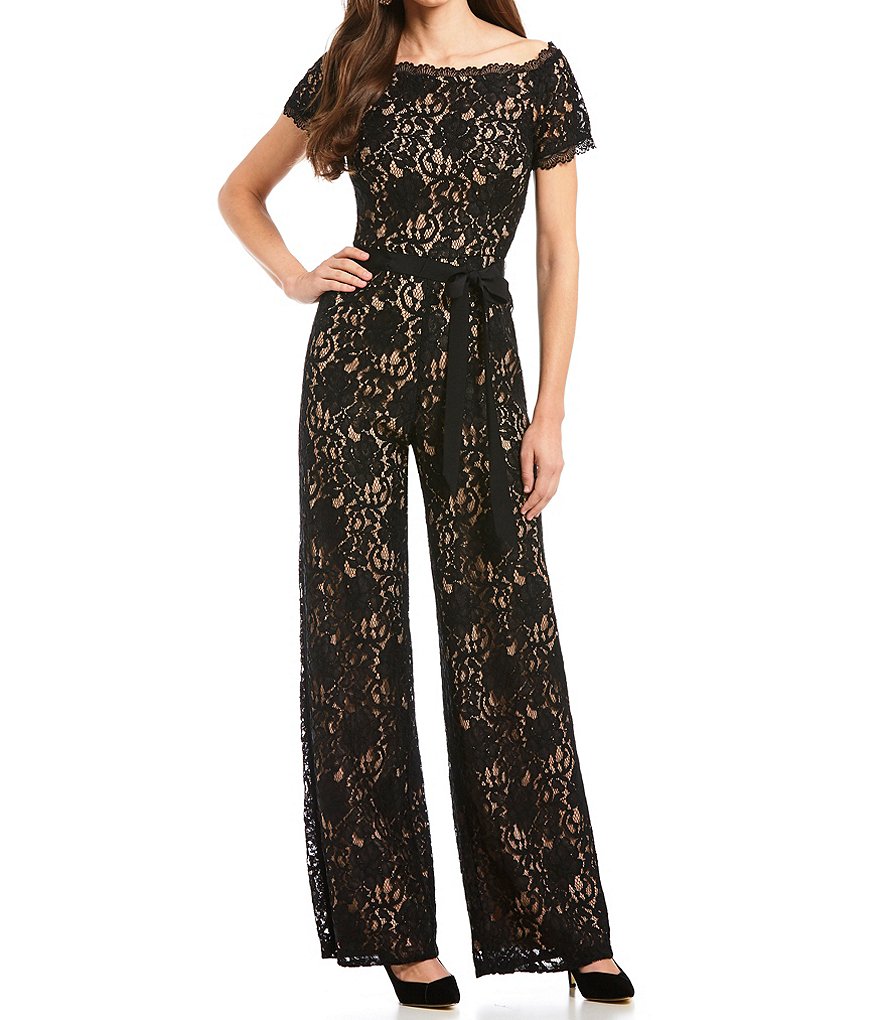 Adrianna Papell Juliet Lace Jumpsuit