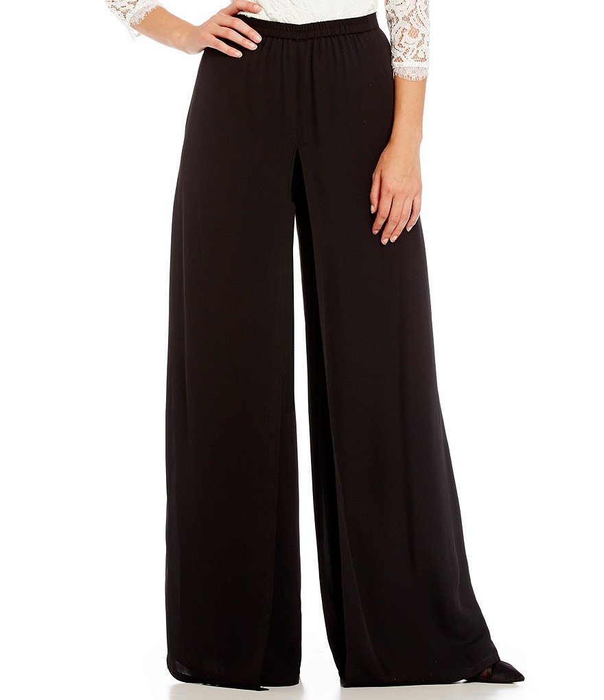 Adrianna Papell Open Front Wide Pant