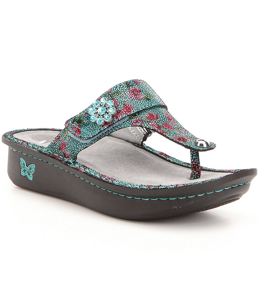 Alegria Women's Carina Casual Leather Sandals