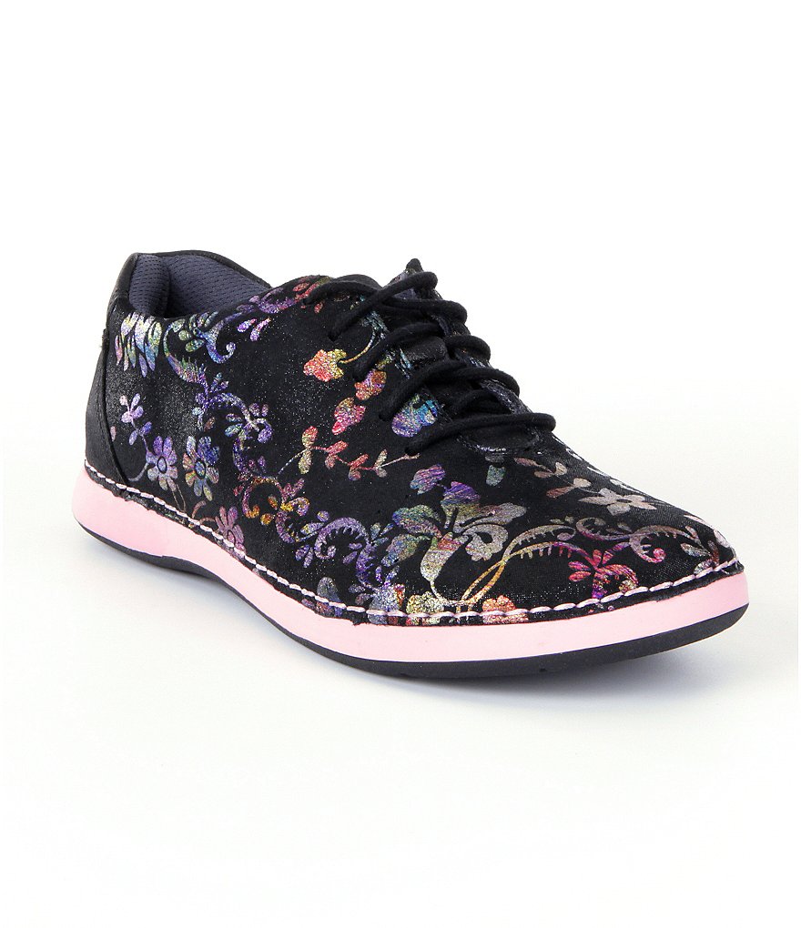 Alegria Essence Lace-Up Leather Walking Shoes