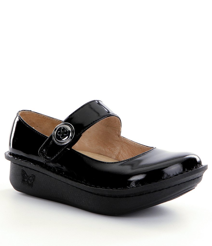 Alegria Paloma Leather Mary Jane Clogs