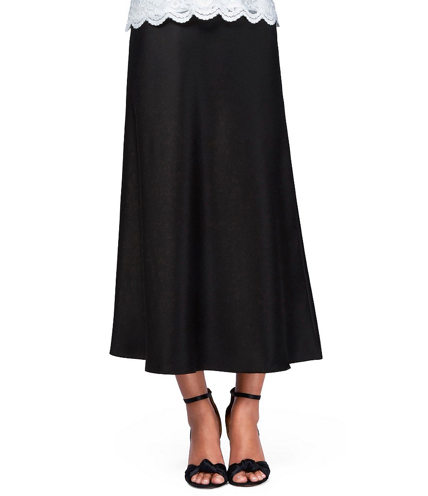 Alex Evenings Petite Tea-Length A-Line Skirt