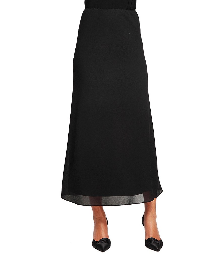 Alex Evenings Tea Length A-line Skirt