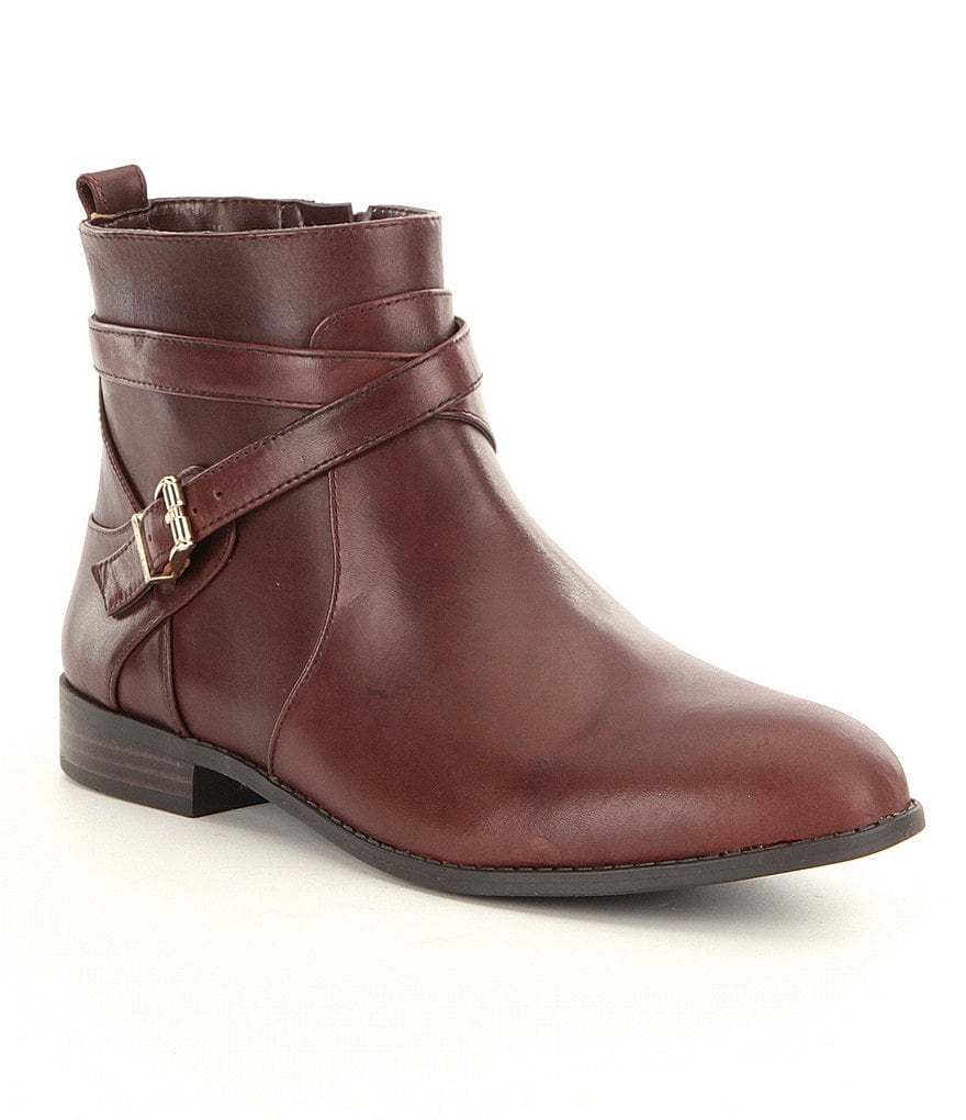 Alex Marie Carigan Buckle Detailed Booties
