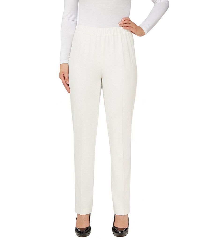 Allison Daley Pull-On Solid Pants