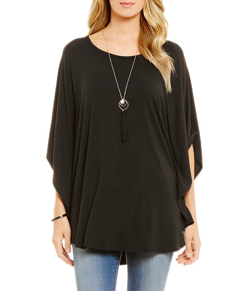 Anna & Ava Jersey Poncho
