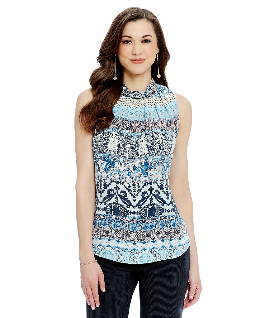 Antonio Melani Becca Silk Sleeveless Blouse