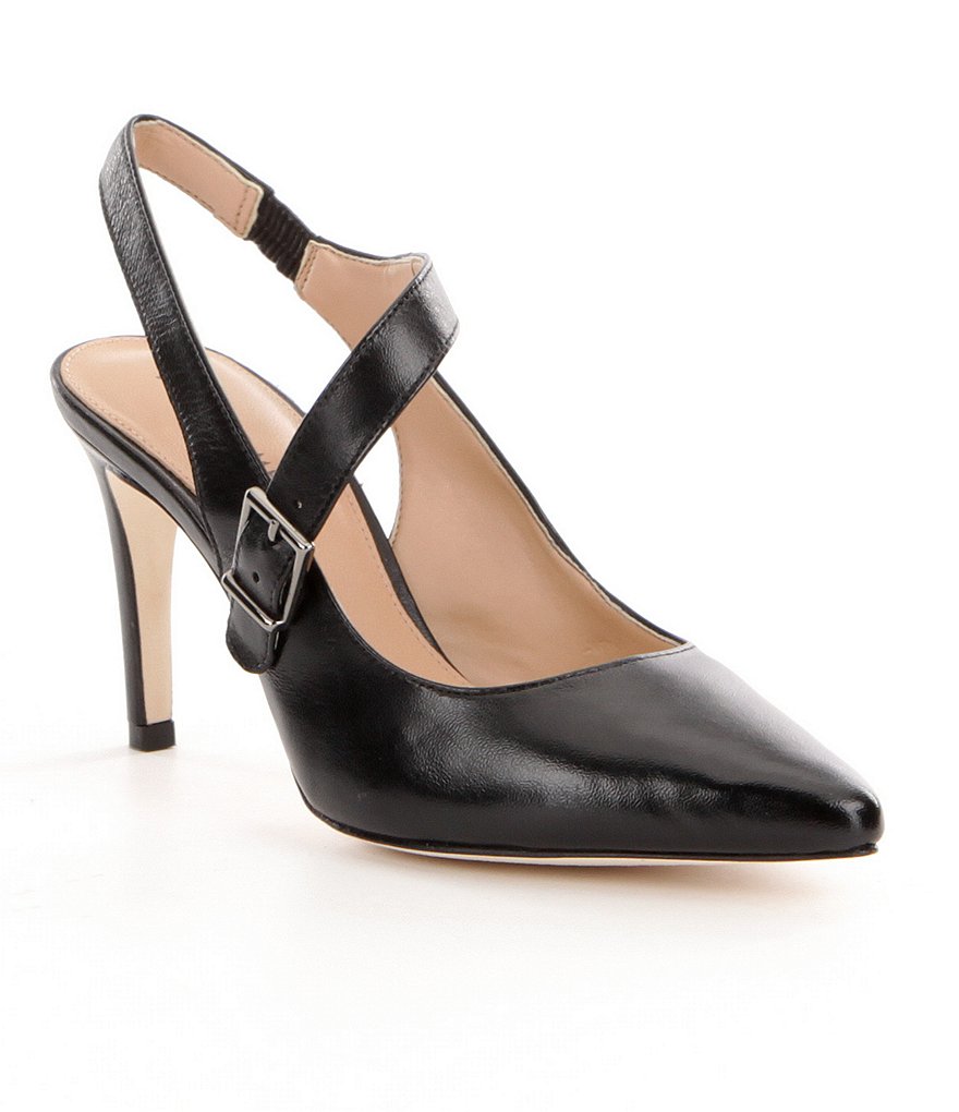 Antonio Melani Caiti Mary Jane Pointed-Toe Pumps