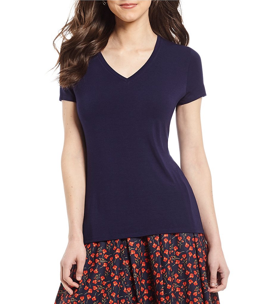 Antonio Melani Lainie V-Neck Knit Top