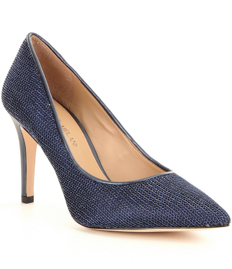 Antonio Melani Melyn Metal Mesh Pointed-Toe Pumps