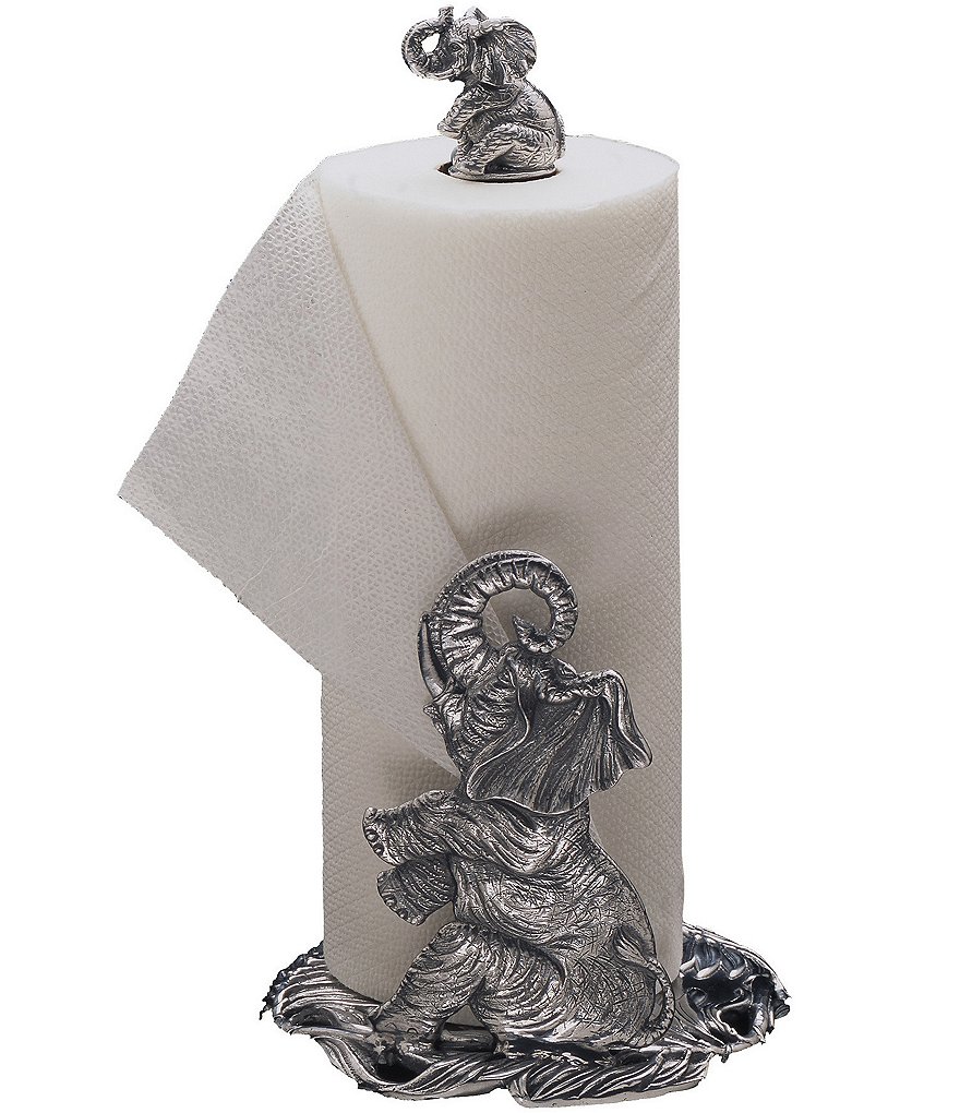Arthur Court Elephant Paper Towel Holder